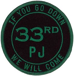 33d Rescue Squadron Pararescue
