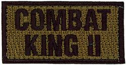 79th Rescue Squadron HC-130J Pencil Pocket Tab
Established as 79th Air Rescue Squadron on 17 Oct 1952. Activated on 14 Nov 1952. Inactivated on 18 Sep 1960. Activated on 10 May 1961. Redesignated 79th Aerospace Rescue and Recovery Squadron on 8 Jan 1966. Inactivated on 30 Jun 1972. Redesignated 79th Rescue Flight on 1 Apr 1993. Activated on 1 May 1993. Inactived on 1 Jul 1998. 79th Rescue Squadron on 1 Oct 2003-.
Keywords: OCP