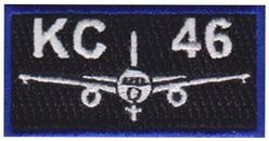 344th Air Refueling Squadron KC-46 Pencil Pocket Tab
