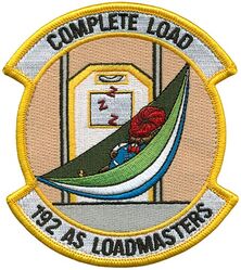 192d Airlift Squadron Loadmasters
