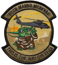 75th Expeditionary Airlift Squadron Enroute Critical Care Nurse MEDEVAC Operation INHERENT RESOLVE 2023-2024
