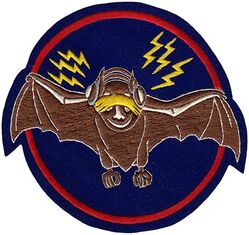 479th Antisubmarine Group 
Constituted as 479 Antisubmarine Group on 1 Jul 1943. Activated on 8 Jul 1943. Inactivated on 11 Nov 1943.

Assigned to AAF Antisubmarine Command. Began operations with B-24 aircraft on 13 Jul. The 479th's most effective antisubmarine patrols were in the Bay of Biscay from 18 Jul to 2 Aug 1943, the period in which the group made nearly all of its attacks on enemy U-boats After that time the enemy avoided surfacing during daylight and adopted a police of evasion, but the group continued its patrols, often engaging enemy aircraft in combat. 

Insignia is English embroidered on wool.

Stations. St Eval, England, 8 Jul 1943; Dunkeswell, England, 6 Aug 1943; Podington, England, Nov-11 Nov 1943.

