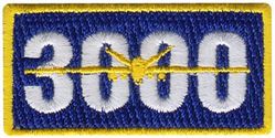 15th Attack Squadron MQ-9 3000 Hours Pencil Pocket Tab
