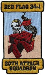 20th Attack Squadron Exercise RED FLAG 2024-01
