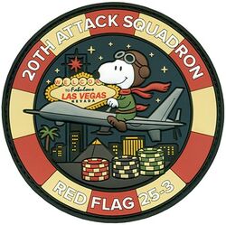 20th Attack Squadron Exercise RED FLAG 2025-3
Keywords: PVC Snoopy