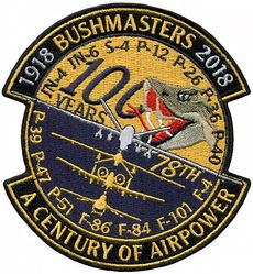78th Attack Squadron 100th Anniversary
