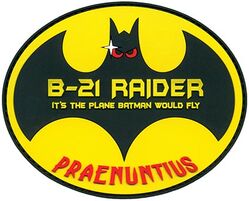 Northrop Grumman B-21 Raider Morale
Keywords: PVC