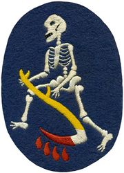 13th Bombardment Squadron, Dive & 13th Bombardment Squadron, Light 
Organized as 13 Aero Squadron on 14 Jun 1917. Demobilized on 29 Mar 1919. Reconstituted, and consolidated (16 Oct 1936) with 104 Aero Squadron, which was organized on 25 Aug 1917. Redesignated: 13 Squadron on 14 Mar 1921; 13 Attack Squadron on 25 Jan 1923. Inactivated on 27 Jun 1924. Activated on 1 Nov 1929. Redesignated: 13 Bombardment Squadron (Light) on 15 Sep 1939; 13 Bombardment Squadron (Dive) on 28 Sep 1942; 13 Bombardment Squadron (Light) on 25 May 1943; 13 Bombardment Squadron, Light, Night Intruder on 25 Jun 1951; 13 Bombardment Squadron, Tactical on 1 Oct 1955. Discontinued, and inactivated, on 15 Jan 1968.

Insignia approved on 14 Feb 1924.

Stations. WW-II: Savannah, GA, 10 Oct 1940 19 Jan 1942; Oakland, CA, 23 31 Jan 1942; Brisbane, Australia, 25 Feb 1942; Charters Towers, Australia, 10 Mar 1942 (detachment operated from Del Monte, Mindanao, 12 14 Apr 1942); Port Moresby, New Guinea, 3 Nov 1942; Charters Towers, Australia, 25 Nov 1942; Port Moresby, New Guinea, 16 Dec 1942; Dobodura, New Guinea, 22 May 1943; Nadzab, New Guinea, 1 Feb 1944; Hollandia, New Guinea, c. 21 May 1944; Dulag, Leyte, 20 Nov 1944; San Jose, Mindoro, 30 Dec 1944; Okinawa, c. 7 Aug 1945; Atsugi, Japan, c. 10 Oct 1945

