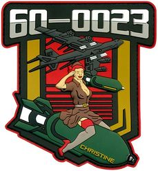 23d Bomb Squadron B-52H 60-0023
Keywords: PVC