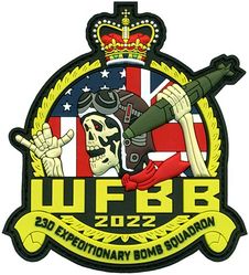 23d Expeditionary Bomb Squadron Bomber Task Force Europe 2022-2023
Deployed to RAF Fairford, UK.
Keywords: PVC