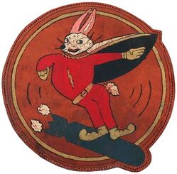 715th Bombardment Squadron, Heavy
Constituted 715th Bombardment Squadron (Heavy) on 6 Apr 1943. Activated on 1 May 1943.  Redesignated: 715th Bombardment Squadron (Very Heavy) on 5 Aug 1945; 715th Bombardment Squadron (Medium) on 2 Jul 1948.

Insignia. Embossed painted leather.

Stations. Gowen Field, ID, 1 May 1943; Wendover Field, UT, 4 Jul 1943; Sioux City AAB, IA, .16 Sep-9 Nov 194-3; Seething, England, 29 Nov 1943-5 Jul 1945; Sioux Falls AAFld,-SD, 15 Jul 1945; McCook AAFId, NE, 25 Jul 1945; Biggs Field, TX, 23 Aug 1945; McCook AAFld, NE, 8 Sep 1945; Fort Worth AAFld, TX, 15  Dec 194.5; Roswell AAFld, NM, 23 Jun 1946; Pease AFB, NH, 1 Jul 1958-.
