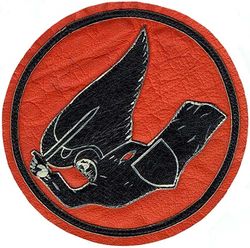 83d Bombardment Squadron, Medium
Constituted 83d Bombardment Squadron (Light) on 20 Nov 1940. Activated on 15 Jan 1941. Redesignated 83d Bombardment Squadron (Medium) on 30 Dec 1941. Inactivated on 22 Jan 1946.

Insignia approved on 8 Aug 1944. Painted leather. 

Stations. McChord Field, WA, 15 Jan 1941; Esler Field, LA, 27 Feb 3 Jul 1942 (operated from Stackton Field, CA, 24 May-24 Jun 1942); Ismailia, Egypt, 13 Aug 1942; LG 88, Egypt, 18 Oct 1942; Gambut, Libya, 6 Dec 1942; Magrun LG, Libya, 14 Dec 1942; Gambut, Libya, 22 Dec 1942; Caste1 Benito, Libya, 16 Feb 1943; El Assa, Libya, 3 Mar 1943; Medenine, Tunisia, 4 Apr 1943; Sfax, Tunisia, 16 Apr 1943; Hergla, Tunisia, 3 Jun 1943; Ponte Olivo, Sicily, 2 Aug 1943; Gerbini, Sicily, 22 Aug 1943; Foggia, Italy, 5 Nov 1943; Gaudo Airfield, Italy, 19 Jan4 Feb 1944; Kurmitola, India, 21 Mar 1944; Pandaveswar, India, 13 Jun 1944; Fenny, India, 18 Jul 1944 (operated from Magwe, Burma, 4-25 May 1945); Pandaveswar, India, 9 Jun 1945; Karachi, India, 21 Nov-24 Dec 1945; Ft Lawton, Wash, 21-22 Jan 1946.



