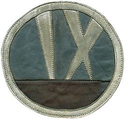 9th Bombardment Squadron, Heavy
Organized as 9 Aero Squadron on 14 Jun 1917. Redesignated 9 Squadron on 14 Mar 1921. Inactivated on 29 Jun 1922. Redesignated: 9 Observation Squadron on 25 Jan 1923; 9 Bombardment Squadron on 24 Mar 1923. Activated on 1 Apr 1931. Redesignated: 9 Bombardment Squadron (Heavy) on 6 Dec 1939; 9 Bombardment Squadron, Heavy, on 13 Jul 1943. Inactivated on 6 Jan 1946. Redesignated 9 Bombardment Squadron, Very Heavy, and activated, on 1 Oct 1946. Redesignated 9 Bombardment Squadron, Heavy, on 20 Jul 1948. Discontinued, and inactivated, on 25 Jun 1968. Redesignated 9 Bombardment Squadron, Medium, on 28 Jan 1969. Activated on 2 Jul 1969. Redesignated: 9 Bombardment Squadron, Heavy, on 31 Dec 1971; 9 Bomb Squadron on 1 Sep 1991. Inactivated on 15 Aug 1992. Activated on 1 Oct 1993.

WW-II era CBI multi piece painted leather

Hamilton Field, CA, 5 Dec 1934; Fort Douglas, UT, 7 Sep 1940; Salt Lake City, UT, 13 Jan-13 Nov 1941; Brisbane, Australia, 22 Dec 1941-4 Feb 1942 (ground echelon); (air echelon operated from Singosari, Java, 13-19 Jan 1942 and Jogjakarta, Java, 19 Jan-c. 1 Mar 1942); Karachi, India, c. 8 Mar 1942 (air echelon), 14 Mar 1942 (ground echelon); Allahabad, India (air echelon at Baumrauli, India), 27 Apr-29 Jun 1942; Lydda, Palestine, 2 Jul-4 Oct 1942; Karachi, India, 5 Oct 1942 (operated from Gaya, India, 14 Nov-12 Dec 1942); Pandaveswar, India, 12 Dec 1942; Kurmitola, India, 11 Jun 1944; Pandaveswar, India, 1 Oct 1944; Tezpur, India, 1 Jun-7 Dec 1945; Camp Kilmer, NJ, 5-6 Jan 1946.

