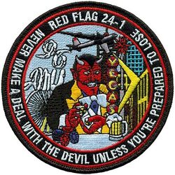 96th Aircraft Maintenance Squadron Exercise RED FLAG 2024-1
