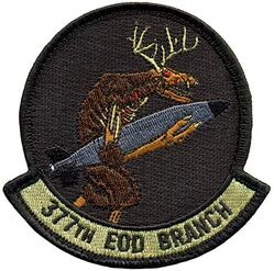 377th Civil Engineering Squadron Explosive Ordnance Disposal Branch
