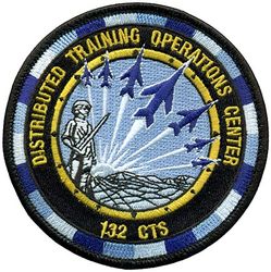 132d Combat Training Squadron Distributed Training Operations Center 
The Distributed Training Operations Center (DTOC) also known as Detachment 1, 132nd Wing, Iowa Air National Guard, is the "support nexus" of the Air National Guard's Distributed Mission Operations (DMO). It is the only U.S. Department of Defense unit providing daily tactical distributed mission training (DMT) events for Active, Guard, Reserve, and joint operations.
The DTOC is located at Des Moines ANGB, IA. The primary mission of the DTOC is to provide persistent DMO capability, expertise and staffing for the execution of DMO events consisting of realistic, relevant training opportunities to warfighters in a networked environment. It also conducts tests and provides technical and analytical expertise in support of networked operations.
DMO is a component of the Air Force Training Transformation initiative, which is part of the larger DoD Training Transformation (T2) initiative. The DTOC organizes DMO events primarily for Air National Guard (ANG) and Air Force Reserve Command (AFRC) pilots, combat systems officers, air battle managers, and enlisted aircrew, as well as ground-based tactical air control parties (TACP) and special tactics squadrons (STS). It enables flight crews and tactical ground personnel from throughout the United States and the world to train together in a virtual world for combat missions. The DTOC facilitates training between Air National Guard and Air Force Reserve pilots and flight crews, and other warfighters in the U.S. Army, U.S. Navy, U.S. Marine Corps, and other aviation and non-aviation forces.

