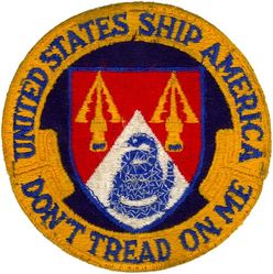 CVA-66 USS America 
Namesake. United States of America
Ordered. 25 Nov 1960
Builder. Newport News Shipbuilding, VA
Laid down. 9 Jan 1961
Launched. 1 Feb 1964
Commissioned. 23 Jan 1965
Decommissioned. 9 Aug 1996
Reclassified. CV-66, 30 Jun 1975
Stricken	.  Aug 1996
Homeport. Norfolk, VA
Motto. Don't Tread on Me
Fate. Scuttled after live-fire testing 14 May 2005
Class and type. Kitty Hawk-class aircraft carrier
Displacement. 61,174 long tons (62,156 t) (light), 83,573 long tons (84,914 t) (full load)
Length. 990 ft (300 m) (waterline), 1,048 ft (319 m) overall
Beam. 248 ft (76 m) extreme, 129 ft (39 m) waterline
Draft. 38 ft (12 m) (maximum), 37 ft (11 m) (limit)
Installed power. 280,000 hp (210 MW)
Propulsion:	
4 × steam turbines
8 × boilers
4 × shafts
Speed. 34 kn (39 mph; 63 km/h)
Complement. 502 officers, 4684 men
Sensors and processing systems:	
AN/SPS-49
AN/SPS-48
Electronic warfare & decoys. AN/SLQ-32
Armament:	
Terrier missile (replaced with Sea Sparrow)
Phalanx CIWS
Aircraft carried. 	about 79

