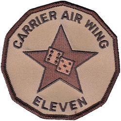 Carrier Air Wing 11 (CVW-11) Heritage
Established as Carrier Air Group ELEVEN (CVG-11) on 10 Oct 1942. Redesignated Carrier Air Wing ELEVEN (CARAIRWING ELEVEN)(CVW-11) on 20 Dec 1963-.


