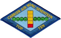 Carrier Air Wing 17 (CVW-17) Morale
Established as Carrier Air Group EIGHTY TWO (CVG-82) on 1 Apr 1944. Redesignated Carrier Air Group SEVENTEEN (CVAG-17) on 15 Nov 1946; Carrier Air Group SEVENTEEN (CVG-17) in Sept 1948. Disestablished on 15 Sept 1958. Carrier Air Wing Seventeen (CVW-17) was reactivated on 1 Nov 1966-.
