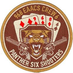 968th Expeditionary Airborne Air Control Squadron Crew 6
