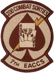 7th Expeditionary Airborne Command and Control Squadron 200 Combat Sorties
Keywords: desert