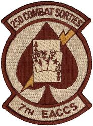 7th Expeditionary Airborne Command and Control Squadron 250 Combat Sorties
Keywords: desert