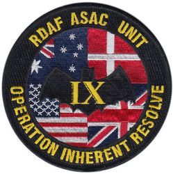 Royal Danish Air Force All Source Analysis Cell Unit Team 9 Operation INHERENT RESOLVE 2018
727th Expeditionary Air Control Squadron 
