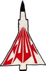 482d Fighter-Interceptor Squadron William Tell Competition 1959 
Eastern Air Defense Force F-102 Team back patch.
