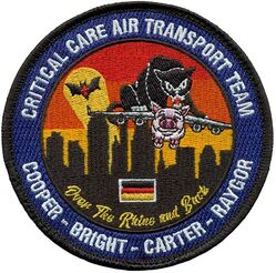 10th Expeditionary Aeromedical Evacuation Flight Critical Care Air Transport Team 2025
