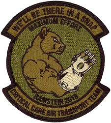 10th Expeditionary Aeromedical Evacuation Flight Critical Care Air Transport Team 2018
Keywords: OCP