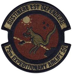 75th Expeditionary Airlift Squadron 
Keywords: OCP