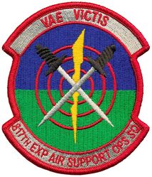 817th Expeditionary Air Support Operations Squadron
The 817 EASOS provides Tactical Command and Control of air power assets to the Joint Forces Air Component Commander and Joint Forces Land Component Commander for combat operations in theater.
