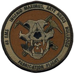 48th Equipment Maintenance Squadron Fabrication Flight
Keywords: OCP