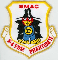 Boeing F-4 Phantom II Programmed Depot Maintenance
BMAC= Boeing Military Aircraft Company. Contracted to do PDM on F-4s.
