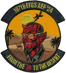 107th Expeditionary Fighter Generation Squadron AIR EXPEDITIONARY FORCE 2024 
