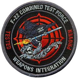 411th Flight Test Squadron F-22 Combined Test Force Weapons Integration
