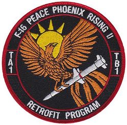 416th Flight Test Squadron F-16 Peace Phoenix Rising II
