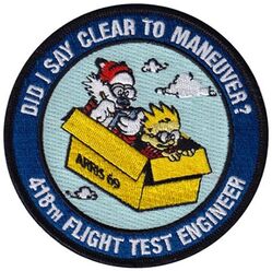 418th Flight Test Squadron Flight Test Engineer
