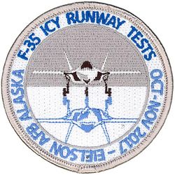 461st Flight Test Squadron F-35 Icy Runway Tests
