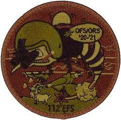 112th Expeditionary Fighter Squadron Operations FREEDOM SENTINAL & RESOLUTE SUPPORT 2020
