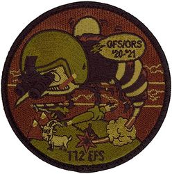 112th Expeditionary Fighter Squadron Operations FREEDOM SENTINAL & RESOLUTE SUPPORT 2020

