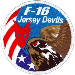 119th Fighter Squadron F-16 Swirl
