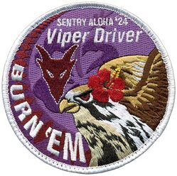 119th Fighter Squadron Exercise SENTRY ALOHA 2024 F-16 Pilot
