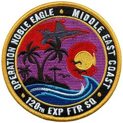 120th Expeditionary Fighter Squadron Operation NOBLE EAGLE 2024 
