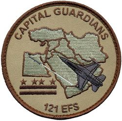 121st Expeditionary Fighter Squadron Operation INHERENT RESOLVE 2024
Keywords: Desert