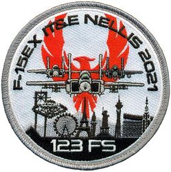 123d Fighter Squadron F-15EX Integrated Test and Evaluation 2021
