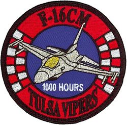 125th Fighter Squadron F-16CM 1000 Hours
