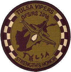 125th Expeditionary Fighter Squadron F-16 Operation FREEDOM'S SENTINEL and RESOLUTE SUPPORT 2018
Keywords: OCP
