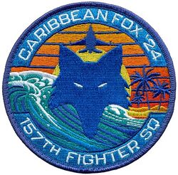 157th Fighter Squadron Exercise CARIBBEAN FOX 2024
