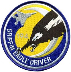 194th Fighter Squadron F-15 Pilot
